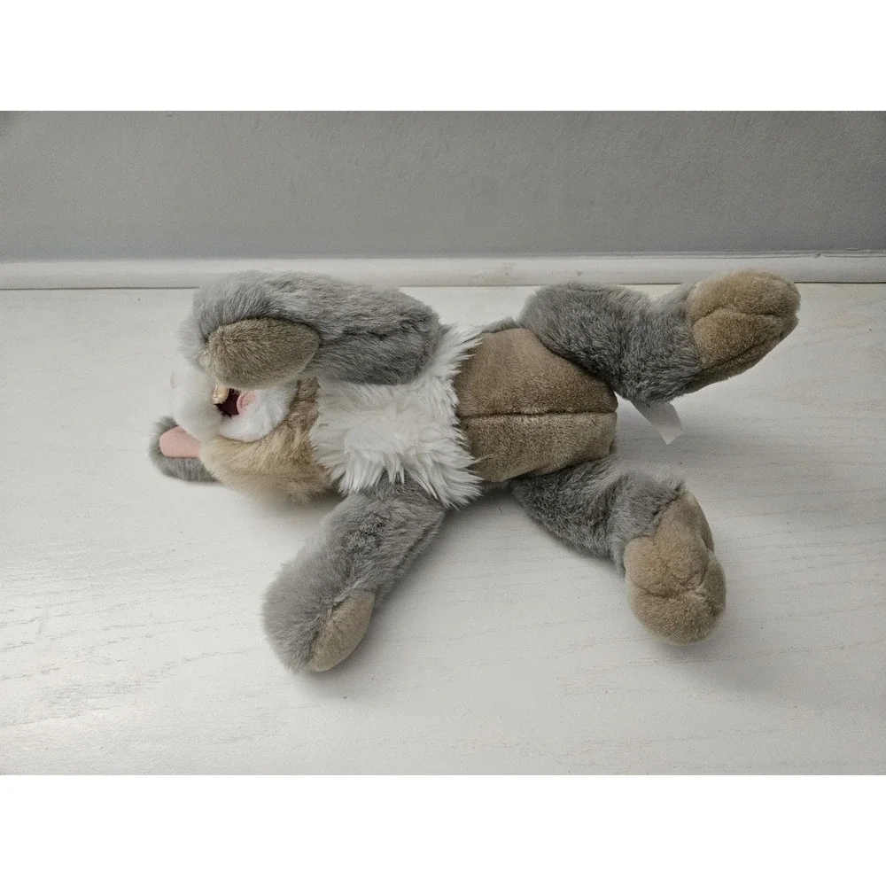 Disney Store Long Laydown Thumper The Bunny Rabbit‎ Floppy Bean Plush 12